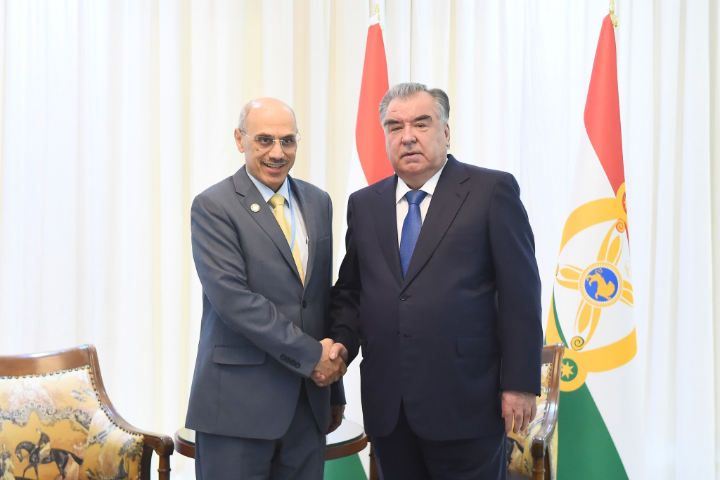 Встреча с Президентом Группы Исламского банка развития Мухаммадом Сулейманом Аль-Джоссером