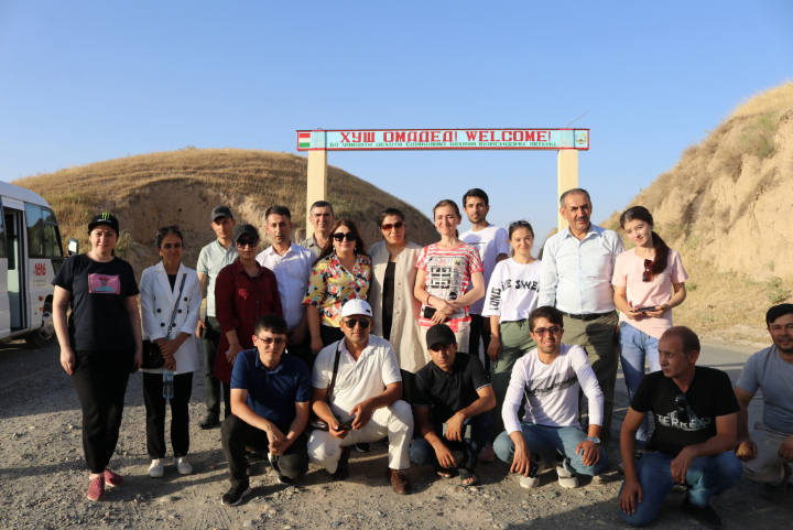 Visit of a group of eco-journalists to the State Nature Reserve "Dashti Jum"