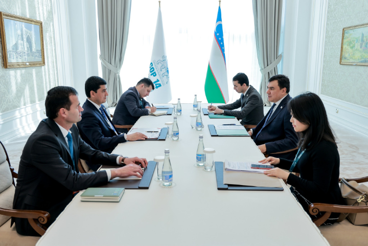 Встреча председателя Комитета охраны окружающей среды с Министром экологии, охраны окружающей среды и изменения климата Республики Узбекистан