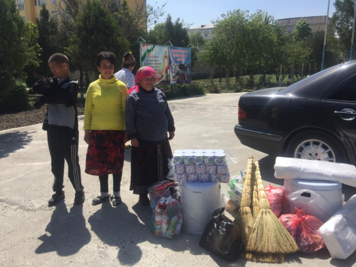 Providing assistance to a boarding house for the disabled and orphans of the city of Penjikent
