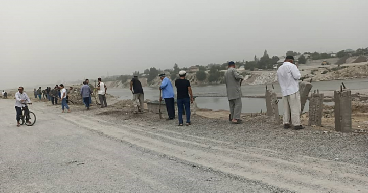 Carrying out the action "Cleanliness of the coast" in the Rudaki region