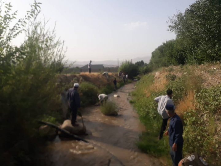 Ecological actions in the city of Vahdat