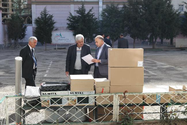 Комитет оказал очередную продовольственную и хозяйственную помощь Республиканской школе города Душанбе