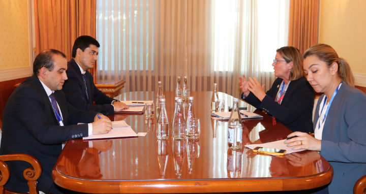 Meeting between the Chairman of the Committee and the World Bank delegation