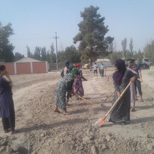 “Clean Area” campaign in the Dusti district of the Khatlon region