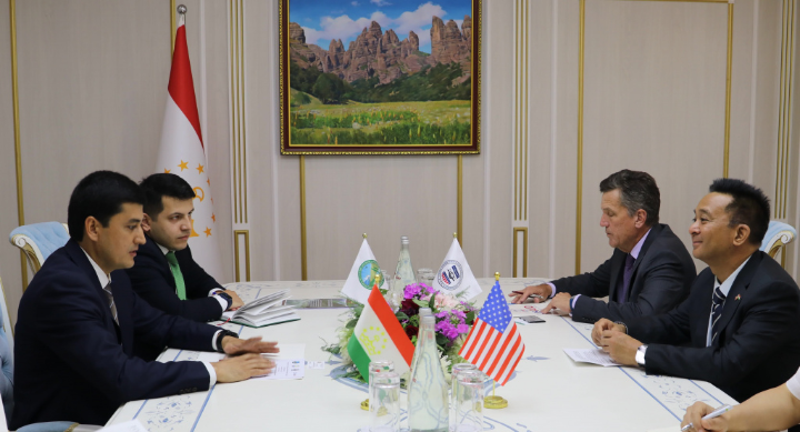 Meeting of the Chairman of the Committee with the US Ambassador to Tajikistan 