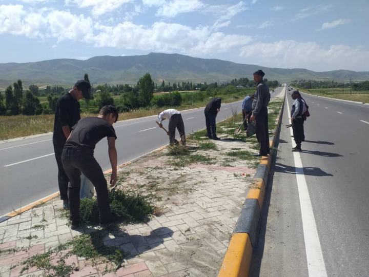 Continuation of environmental activities in the Rudaki district