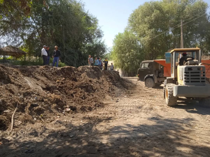 Carrying out environmental actions in the Hamadoni district of Khatlon region