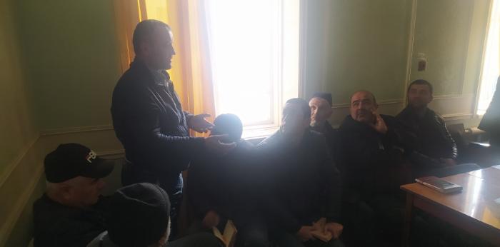 Проведение встречи по повышению уровня просвещенности населения города Вахдат