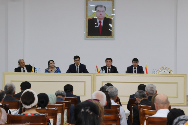 Solemn meeting dedicated to the 32nd anniversary of the State Independence of the Republic of Tajikistan