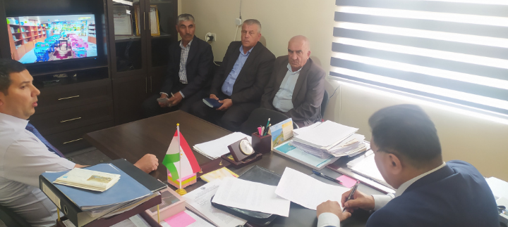 Monitoring of the implementation of the state program in the cities of Isfara and Kanibadam