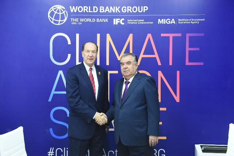 Встреча с Президентом Всемирного банка Дэвидом Малпассом
