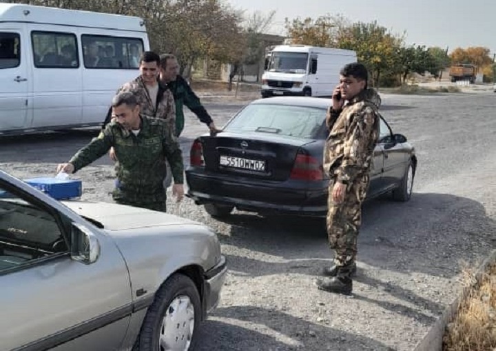 Проведение оперативного рейда “Чистый воздух” в городе Канибадам