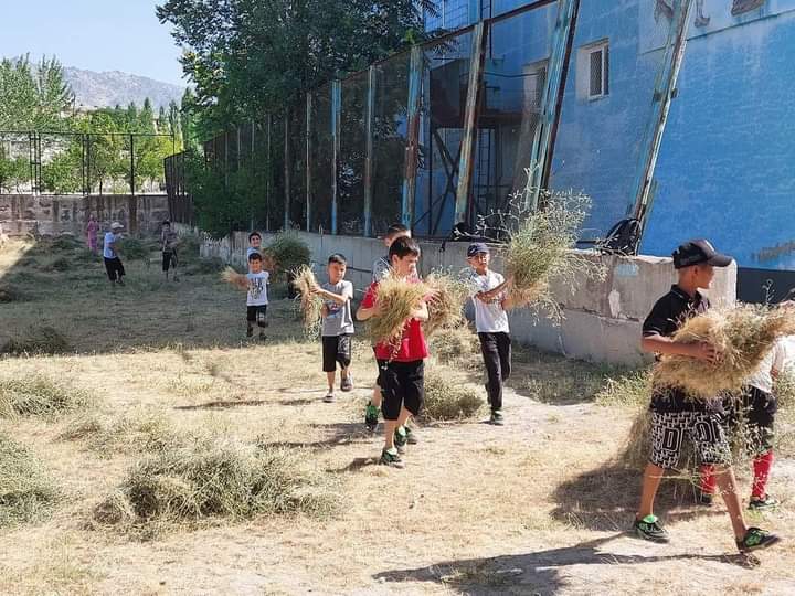 Action "Cleanliness of the area" in the city of Istiklol