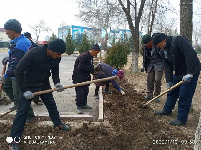 Оздоровление окружающей среды в Турсунзаде