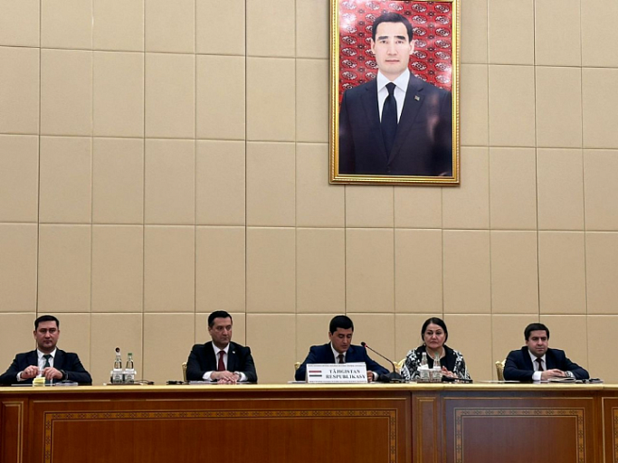 Встреча Председателя Комитета с министрами охраны окружающей среды стран Центральной Азии и генеральным секретарем ОБСЕ в Ашхабаде